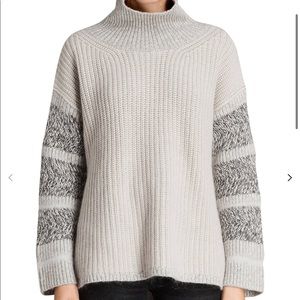 AllSaints Keats Funnel Neck Sweater